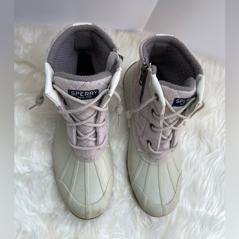 Women’s Sperry Saltwater Duck Boots, Size 8.5